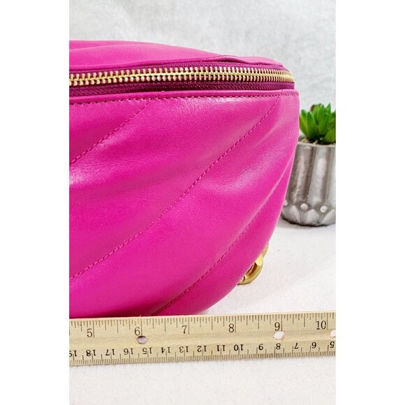 Rebecca Minkoff Women's Cosmic Edie Maxi Crescent Crossbody Bag Chunky Chain NWT - Picture 10 of 11